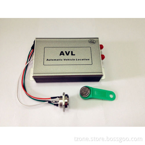 AVL-05 vehicle GPS Tracking system with 2 way conversation and fuel, temperature sensor for security and fleet management